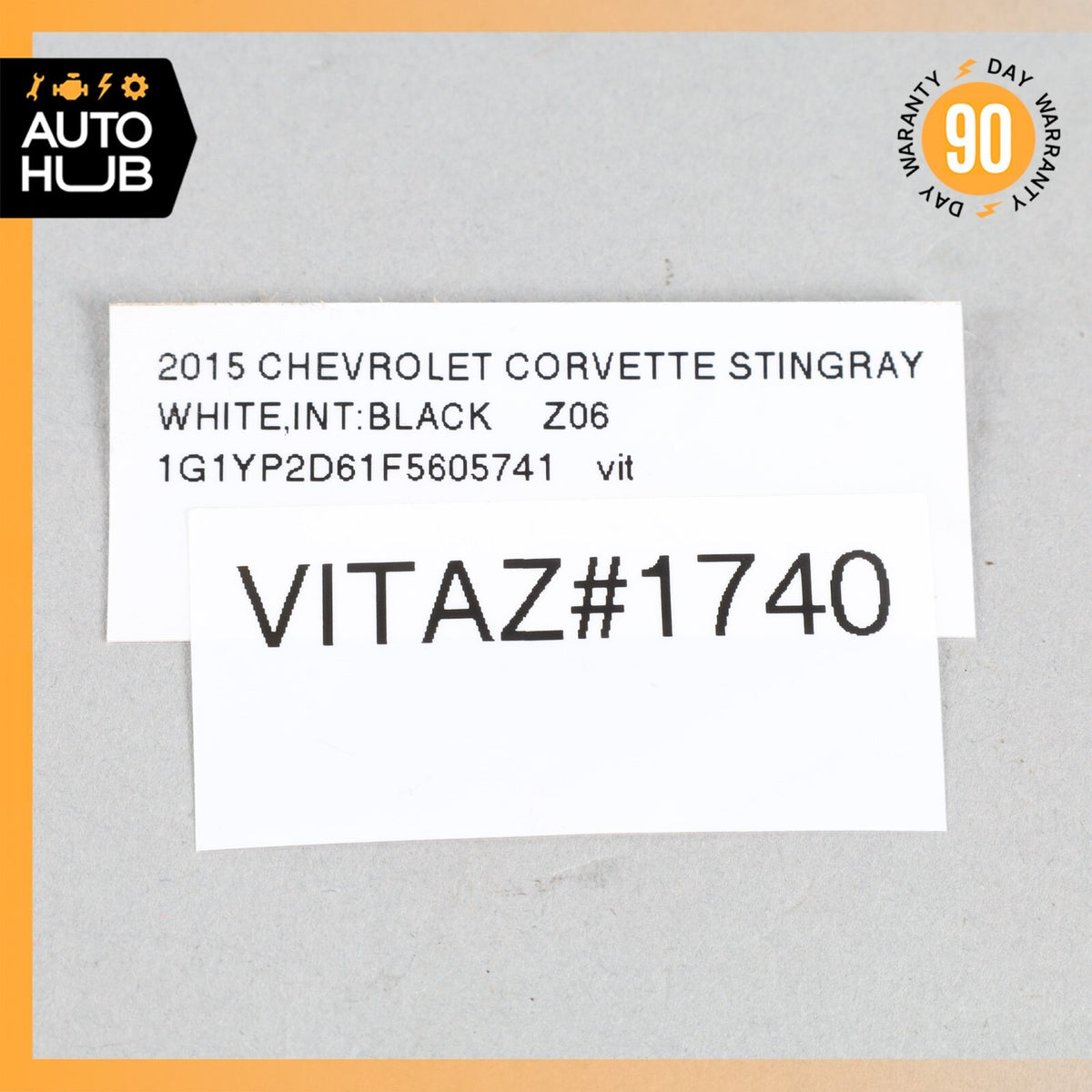 2015 Chevrolet Corvette C7 Z06 Remote Control Door Lock Receiver Module OEM 6k - photo 7