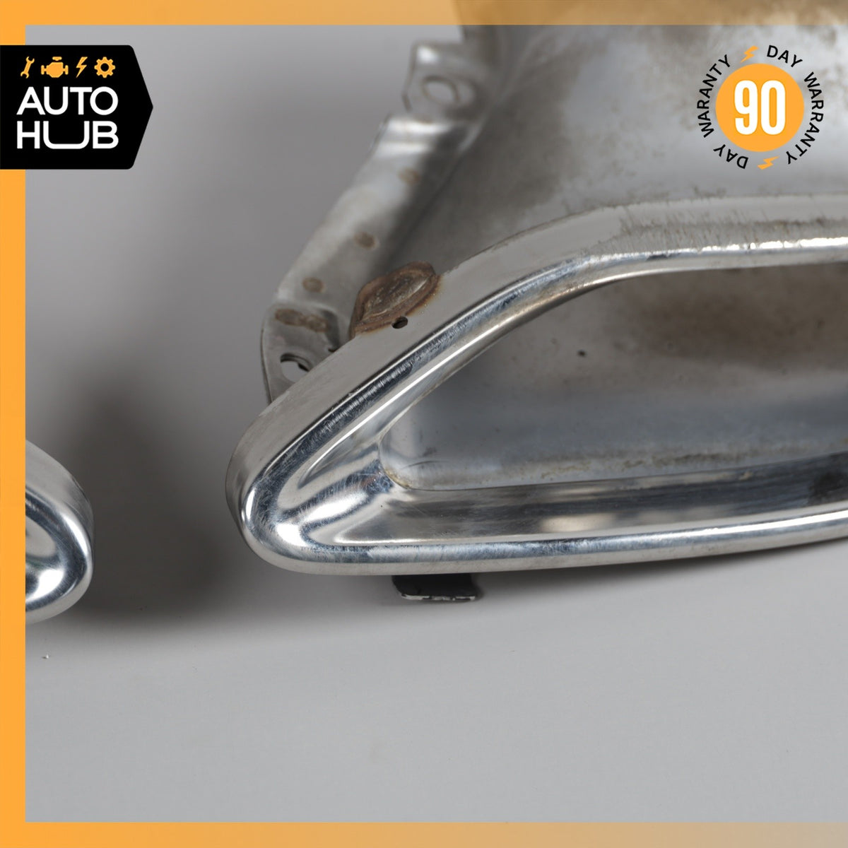Mercedes W207 E350 E400 Left & Right Side Exhaust Mufflers Tips Set OEM - photo 4