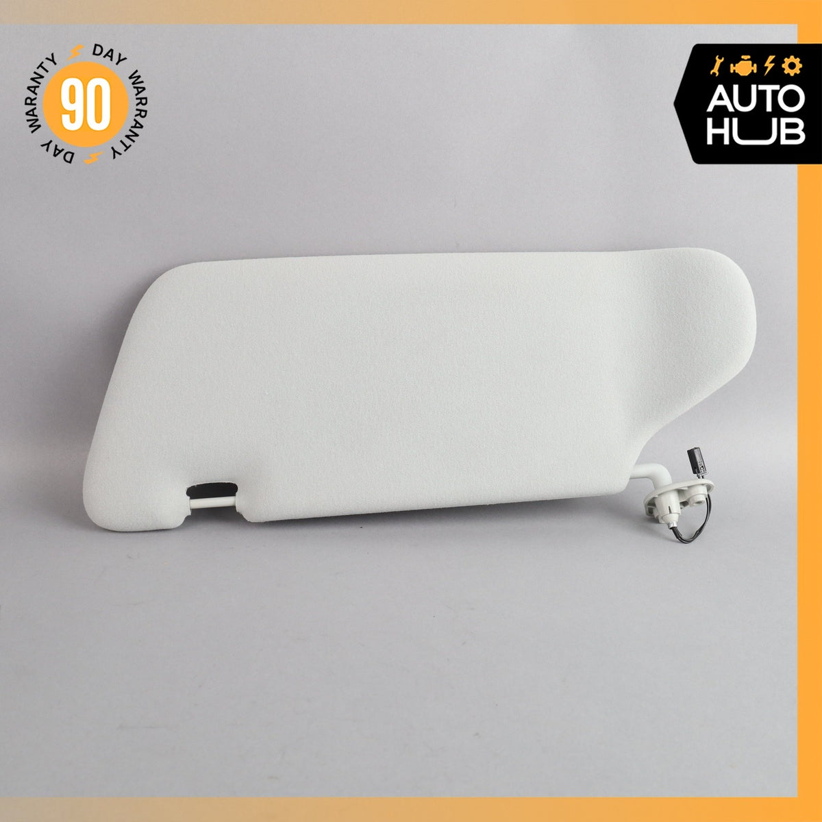 02-05 Mercedes W163 ML350 ML500 ML320 Right Side Sunvisor Shade Cover Gray OEM - photo 4