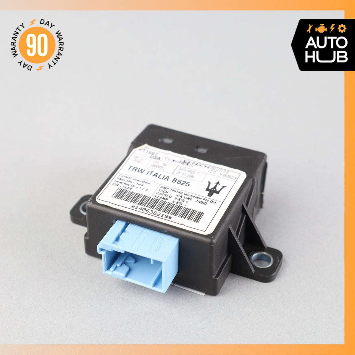 03-13 Maserati Quattroporte M139 Power Steering Chassis Control Module Unit OEM - photo 1