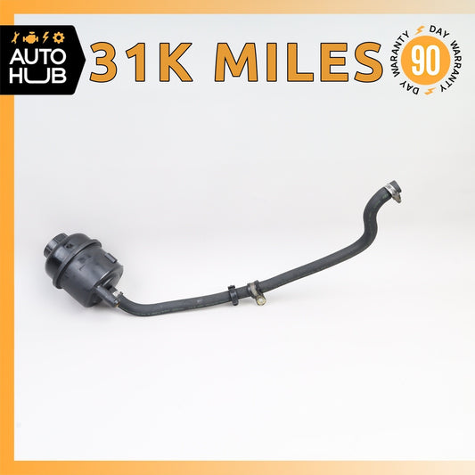 Maserati M138 4200 Coupe Power Steering Pump Oil Reservoir Tank w/ Pipe OEM - photo 1