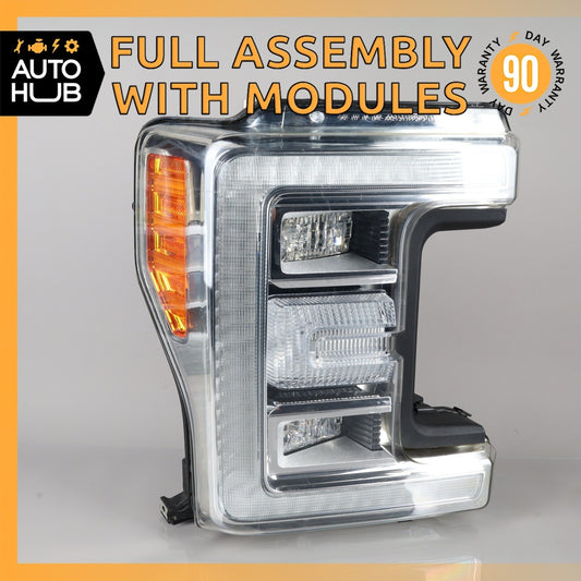 18-19 Ford F250 F350 Right Side Headlight Lamp LED KC3B13005CB OEM - photo 1
