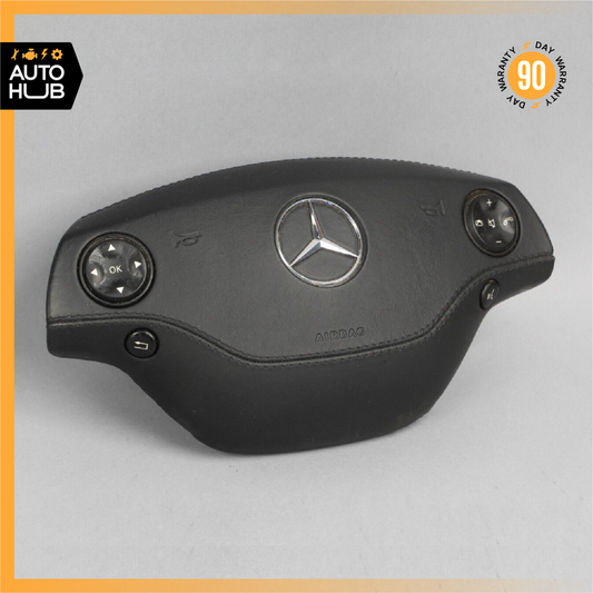 07-10 Mercedes W221 S600 CL550 S550 Steering Wheel Airbag Air Bag Black OEM - photo 1