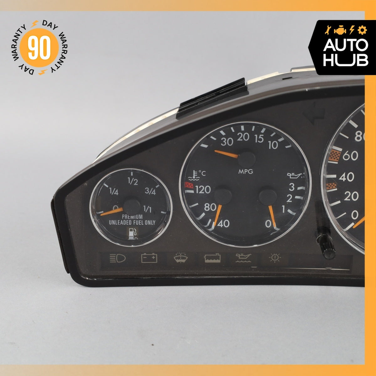 97-99 Mercedes W140 CL600 S500 Instrument Cluster Speedometer 1404407711 OEM - photo 2