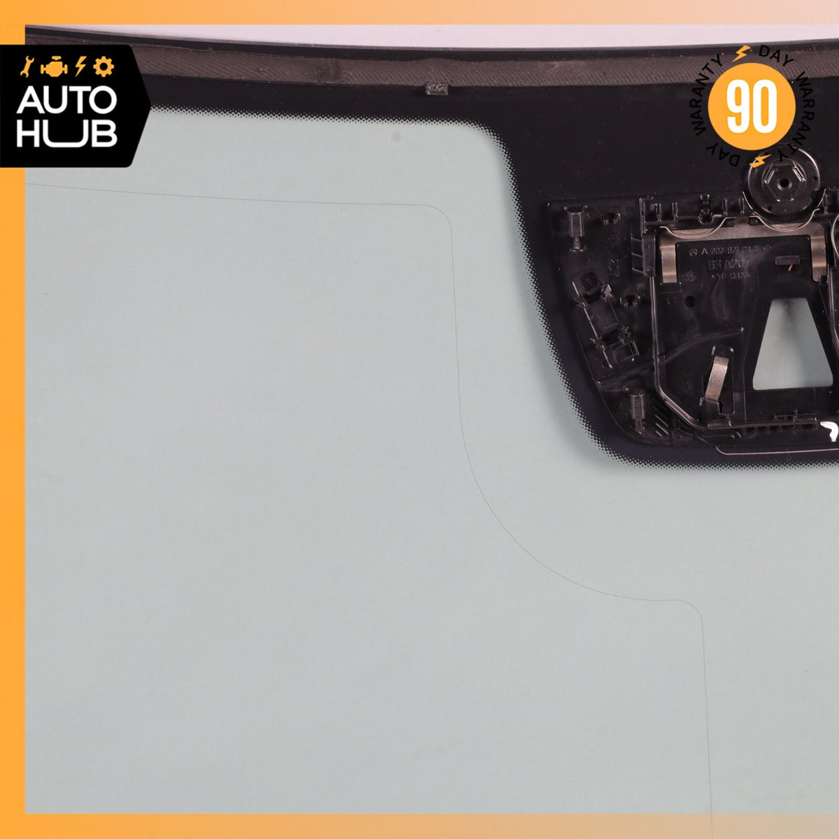 11-13 Mercedes W207 E550 E350 Convertible Front Windshield Window Glass OEM 46k - photo 13