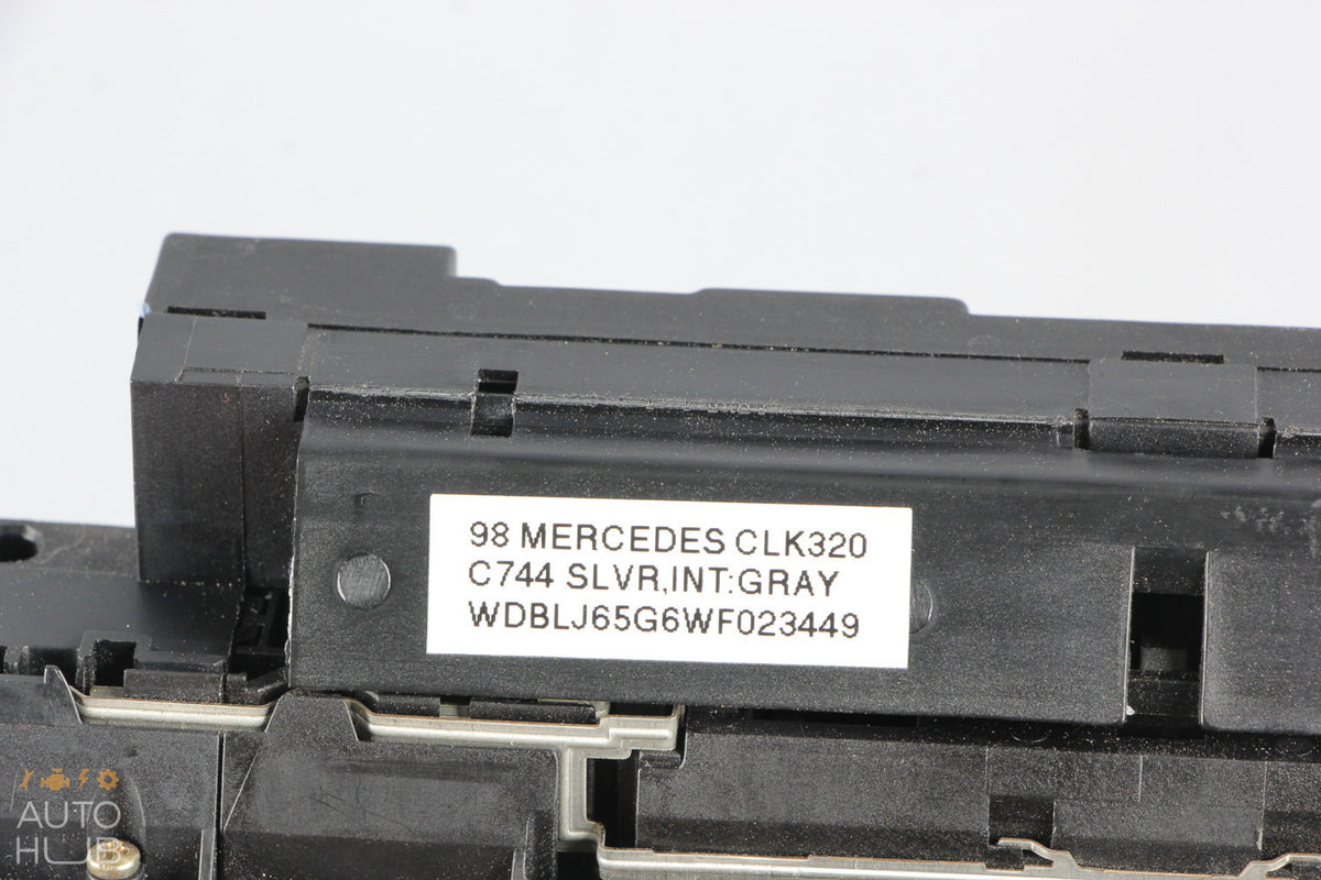 98-02 Mercedes W208 CLK320 CLK430 Center Console Dashboard Control Panel OEM - photo 12