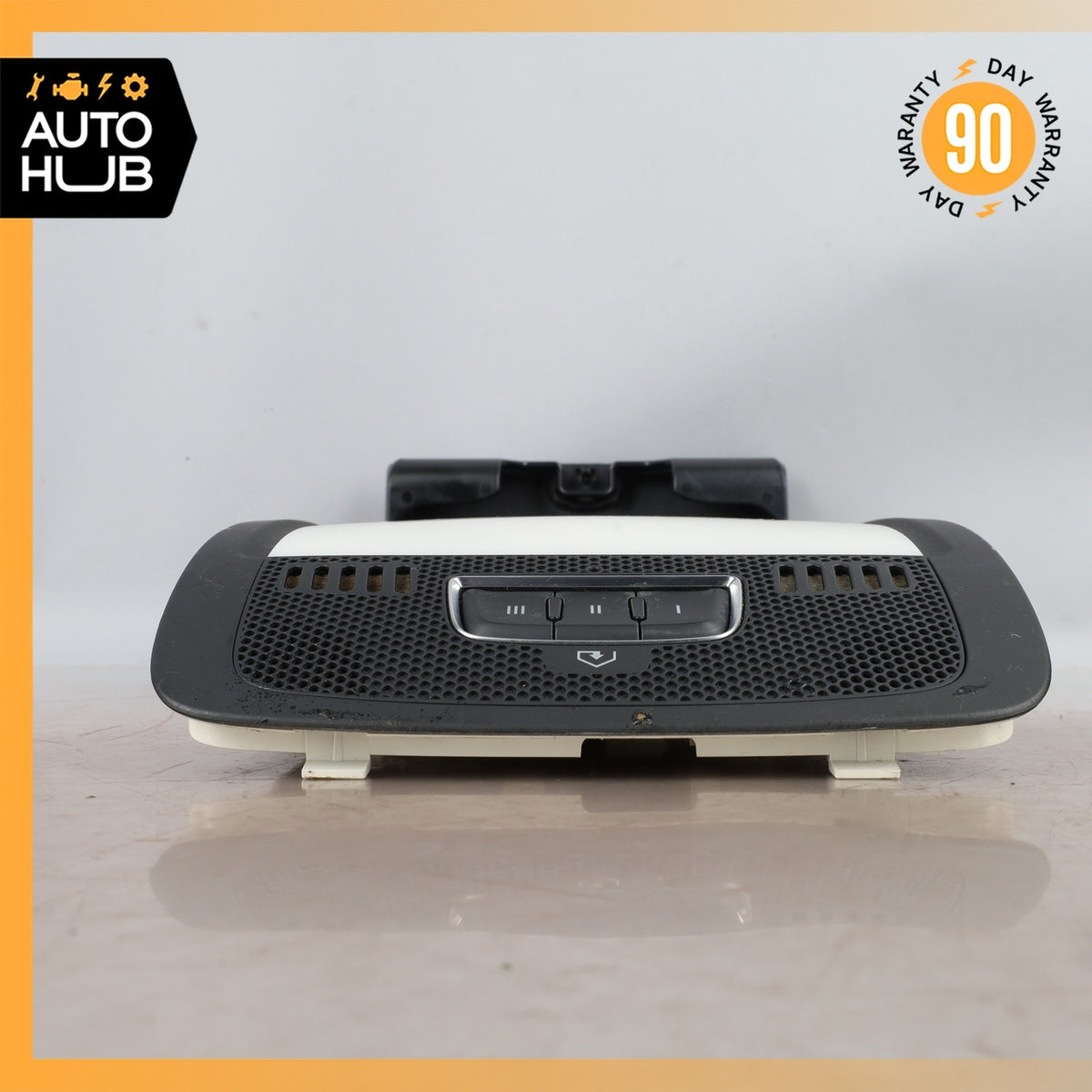 09-12 Audi 8R Q5 Front Roof Console Dome Light Lamp Black OEM - photo 7