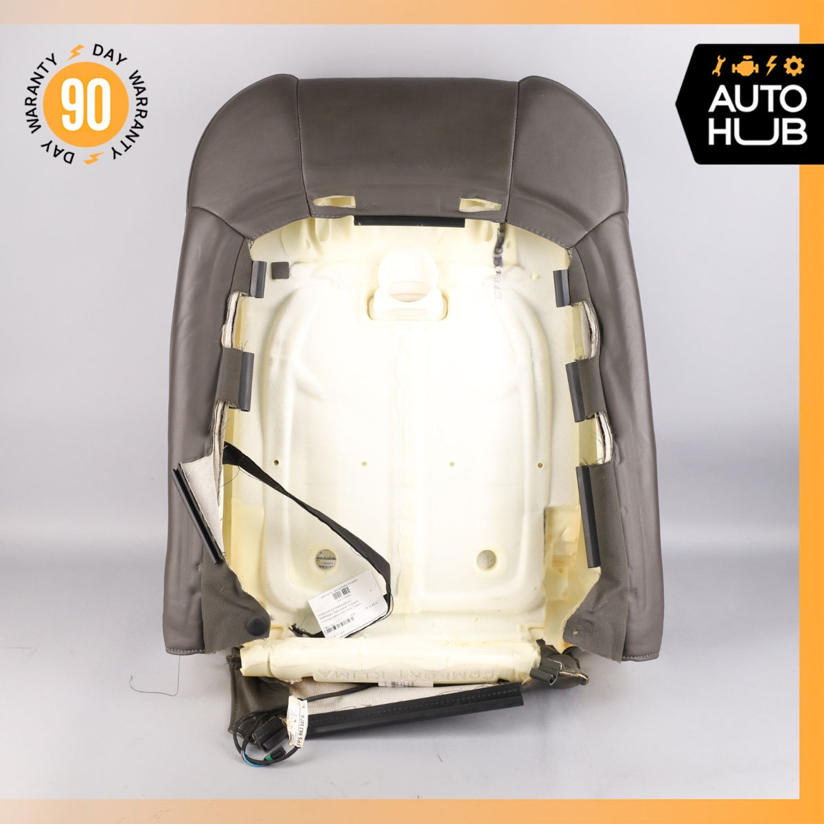 11-18 Porsche Cayenne 958 Front Left Driver Seat Upper Cushion Leather OEM - photo 17