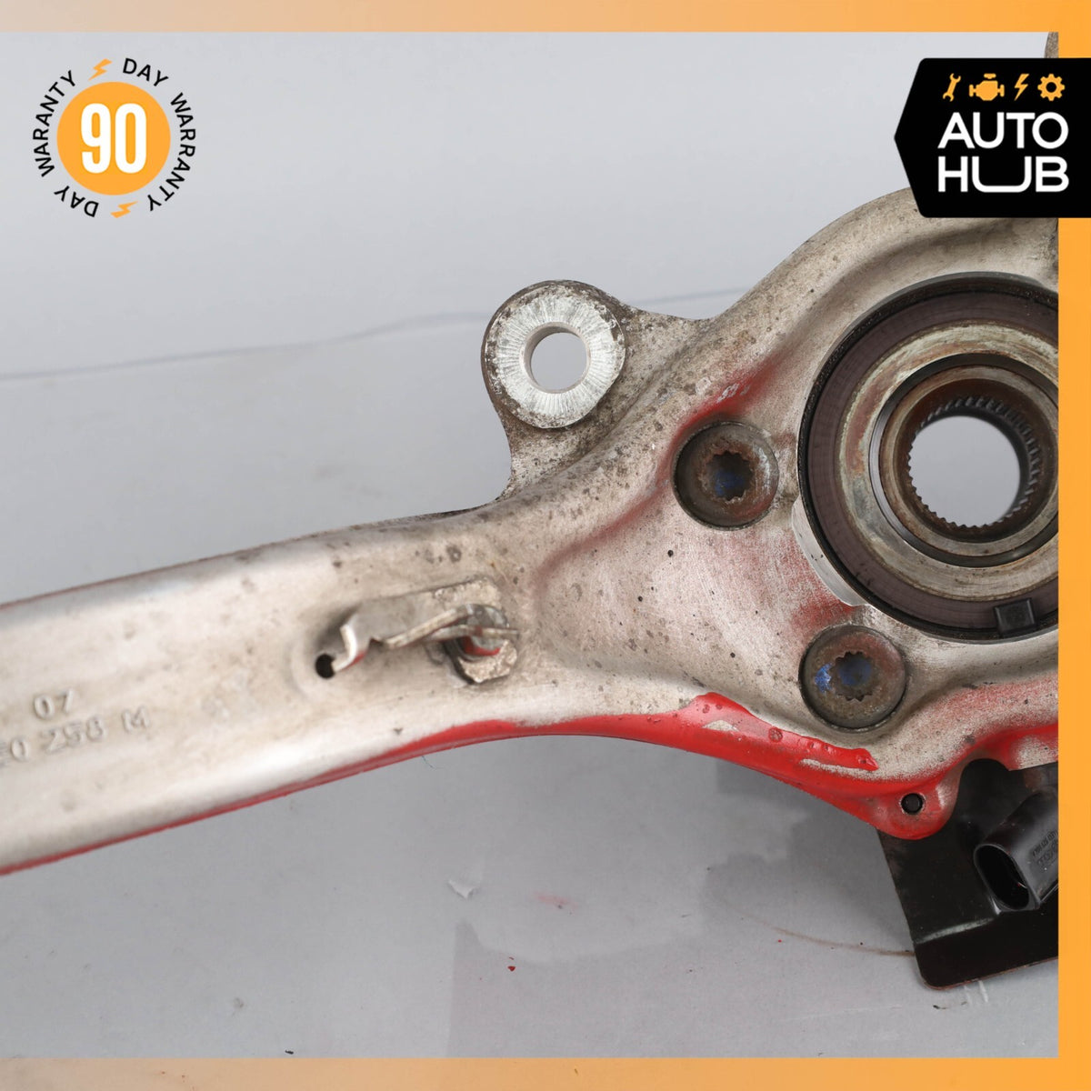 Bentley Continental Flying Spur Front Right Side Spindle Knuckle Hub OEM 53k - photo 7