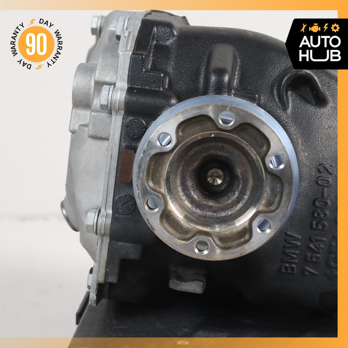 07-13 BMW E88 128i 328i RWD A/T Rear Differential Diff Axle Carrier 3.73 OEM - photo 5