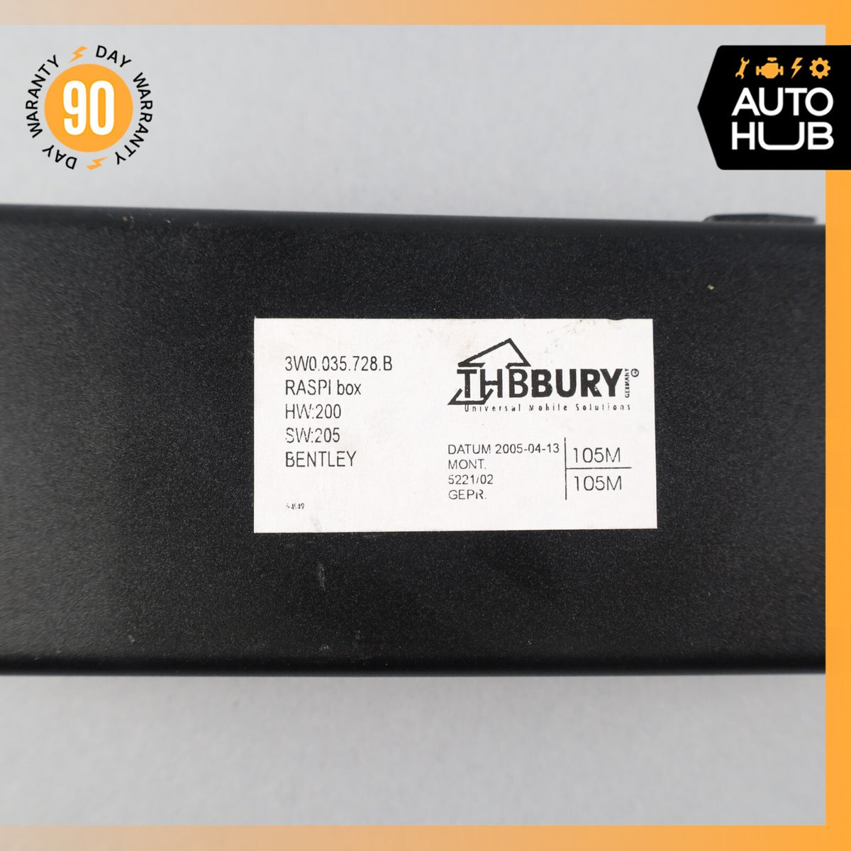 2005 Bentley Continental GT Flying Spur Interface Control Module OEM - photo 7