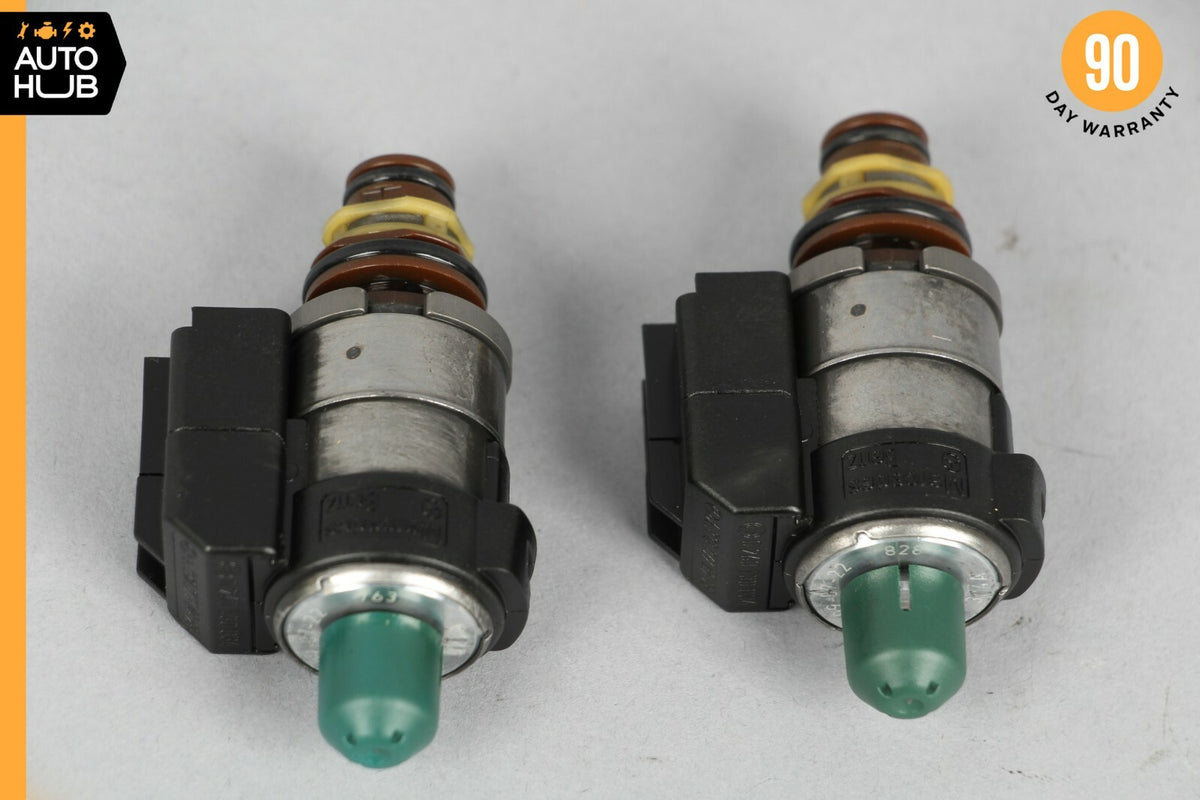 Mercedes R350 CL550 722.9 Transmission Solenoid Valve Blue & Black Caps Set of 8 - photo 5