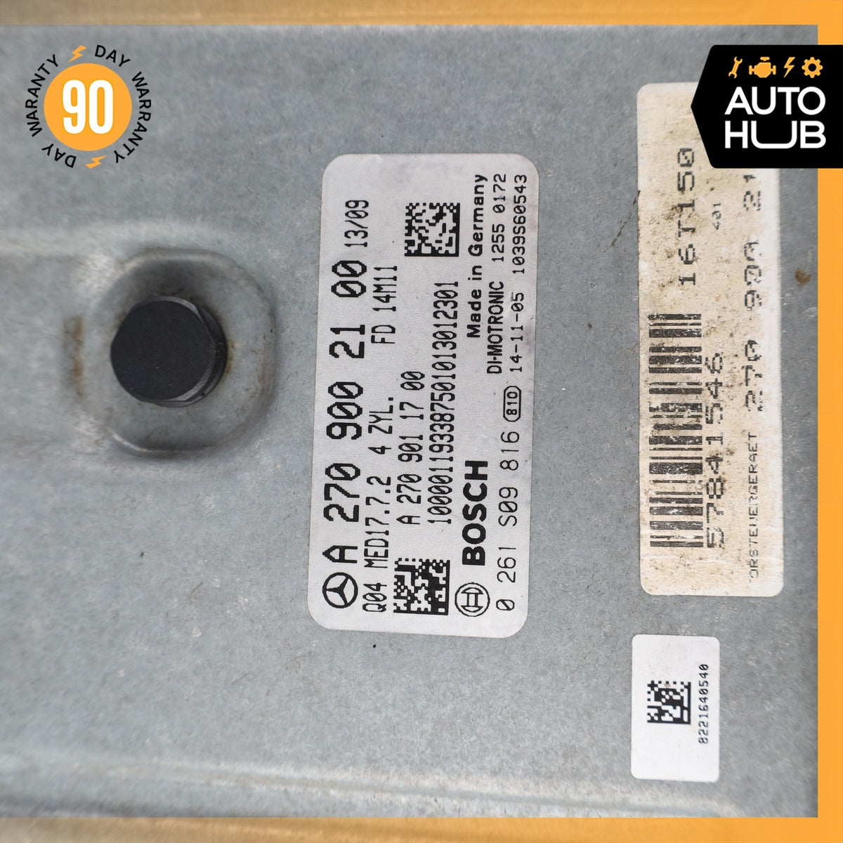 Mercedes W117 CLA250 CLA45 AMG Metris ECU Engine Control Module 2709002100 OEM - photo 9
