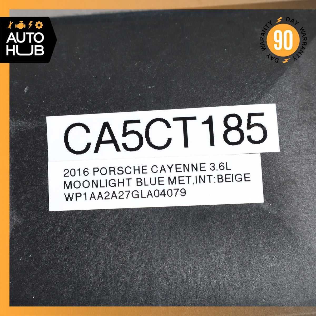 Porsche Cayenne 958 Rear Right Bumper Blind Spot Distance Sensor Module OEM 80k - photo 8