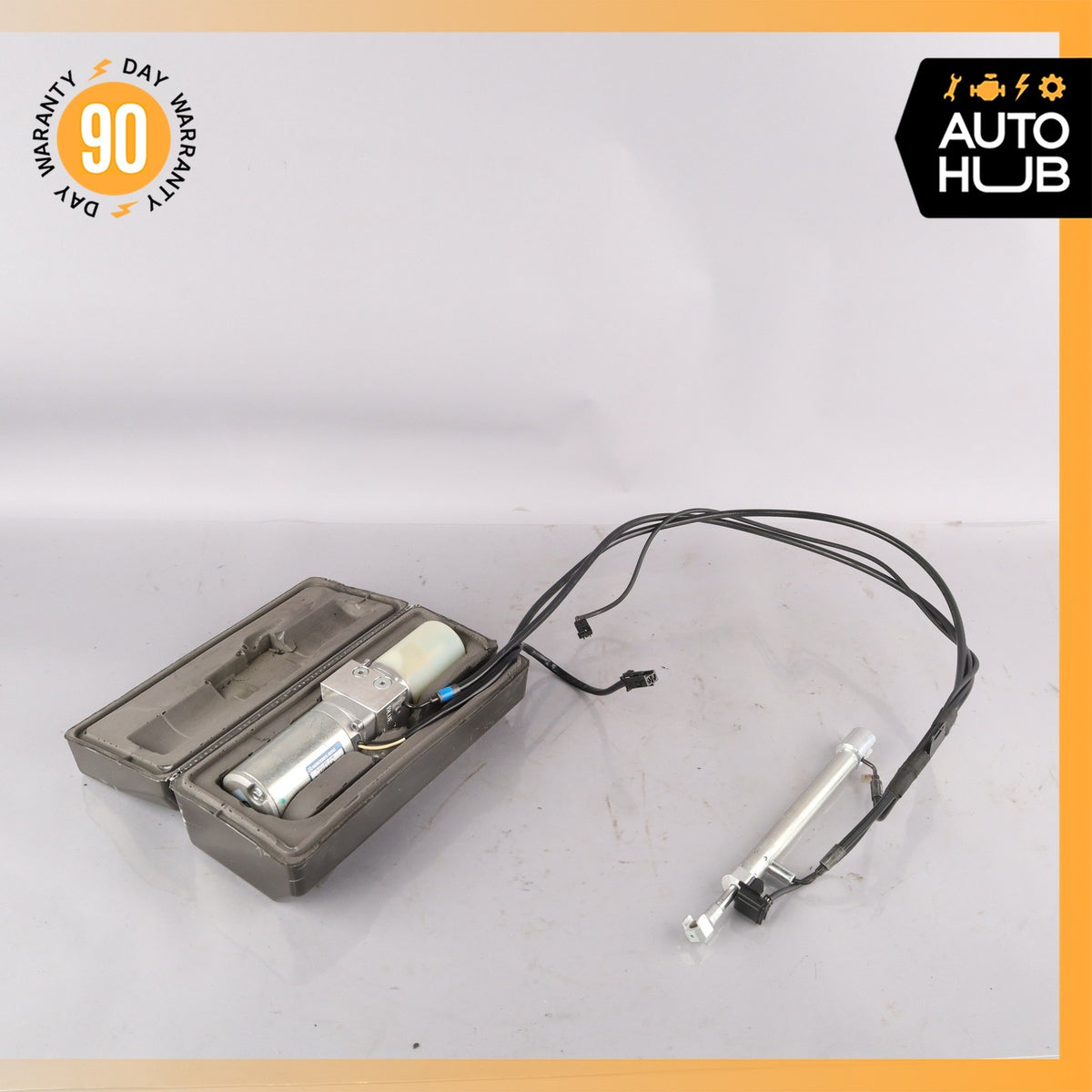 07-13 Mercedes W221 S550 S600 Trunk Lid Locking Hydraulic Pull Down Pump w/ Case - photo 2
