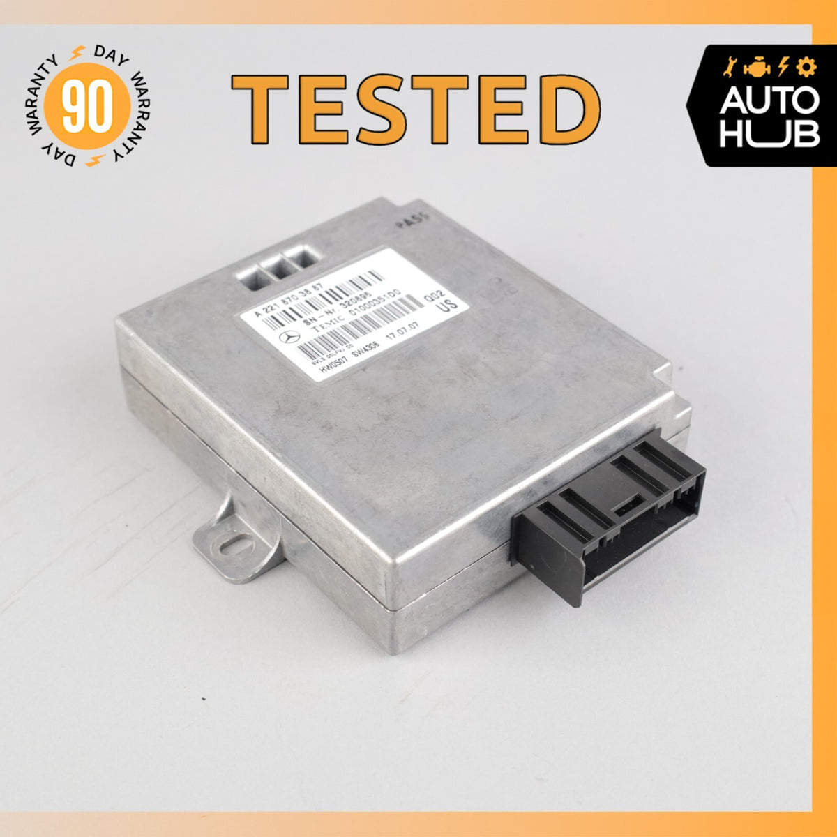 07-14 Mercedes W216 CL63 S63 Voice Language Communication Control Module OEM - photo 1