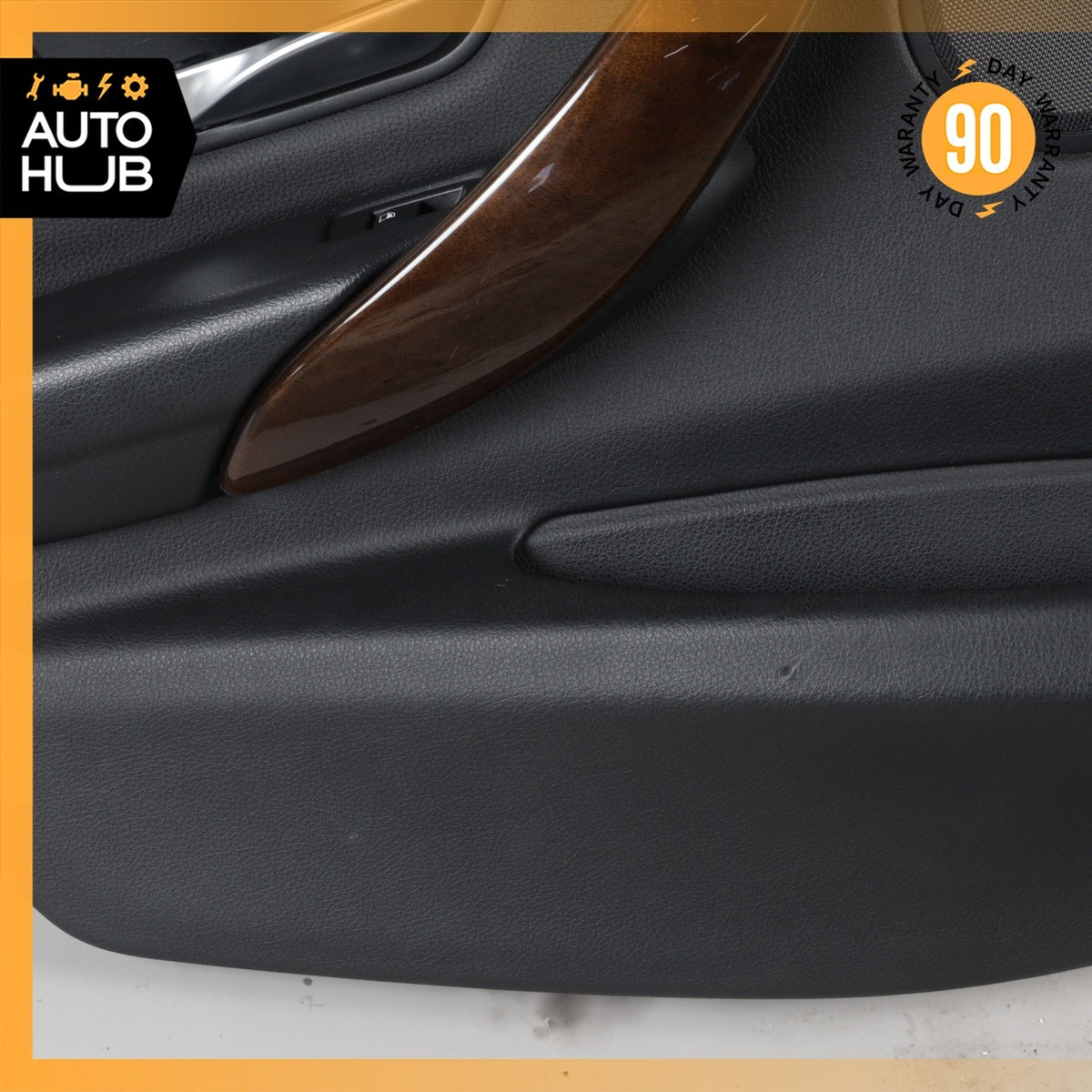 12-18 BMW F30 320i 330i Rear Left Driver Door Panel Trim Black 51427280955 OEM - photo 6