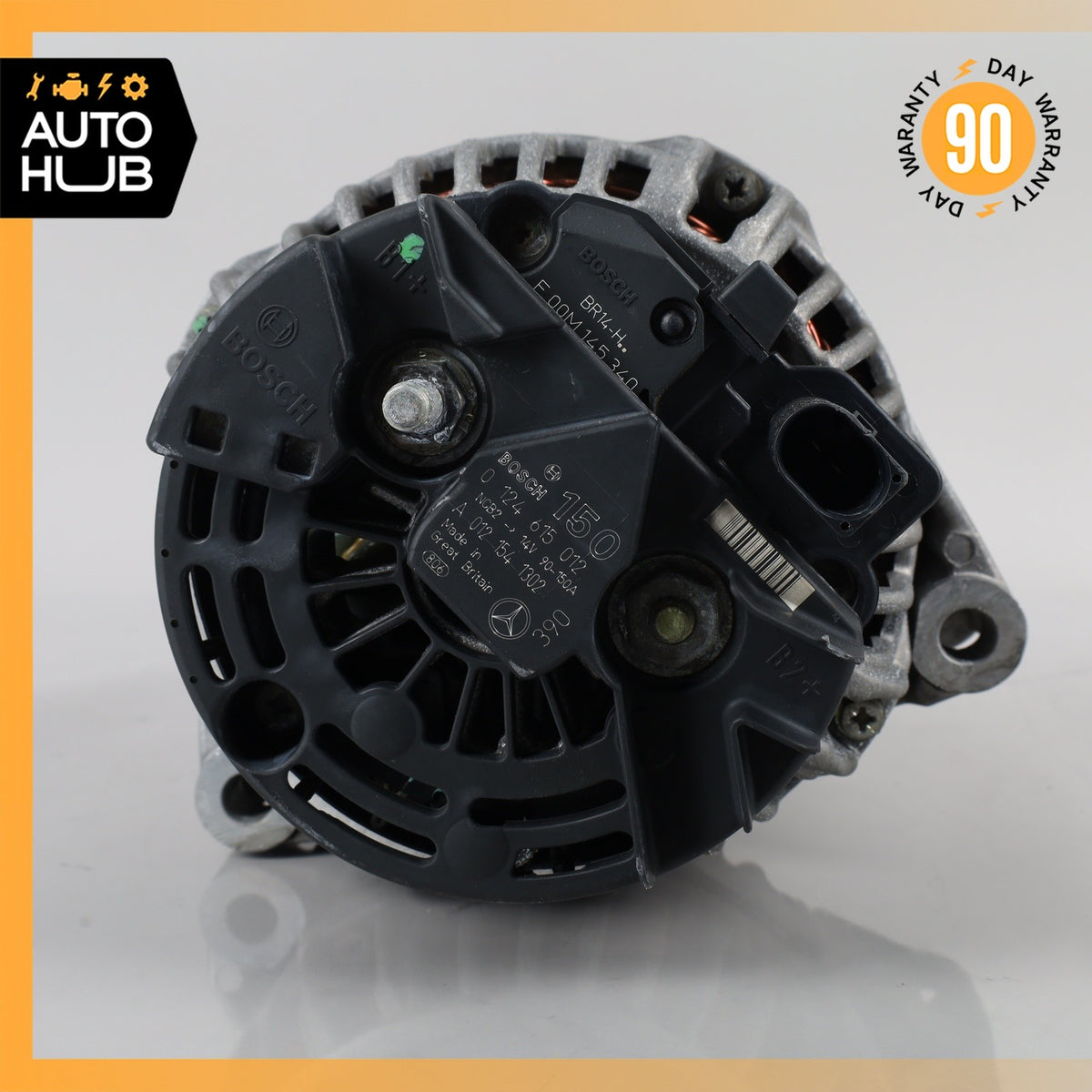02-06 Mercedes W211 E320 CLK430 CLK55 AMG Generator Alternator 0121541302 OEM - photo 5
