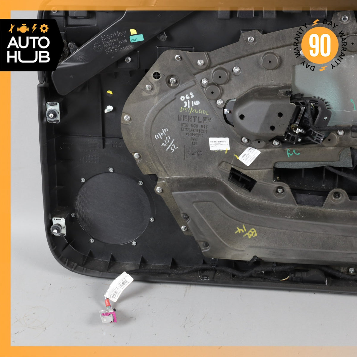 12-15 Bentley Continental GTC Convertible Left Side Interior Door Panel OEM 32k - photo 17