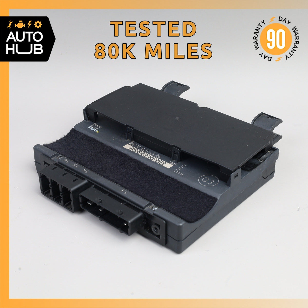 Mercedes R230 SL500 SL55 AMG Under Seat Control Module Left Driver Side OEM - photo 1