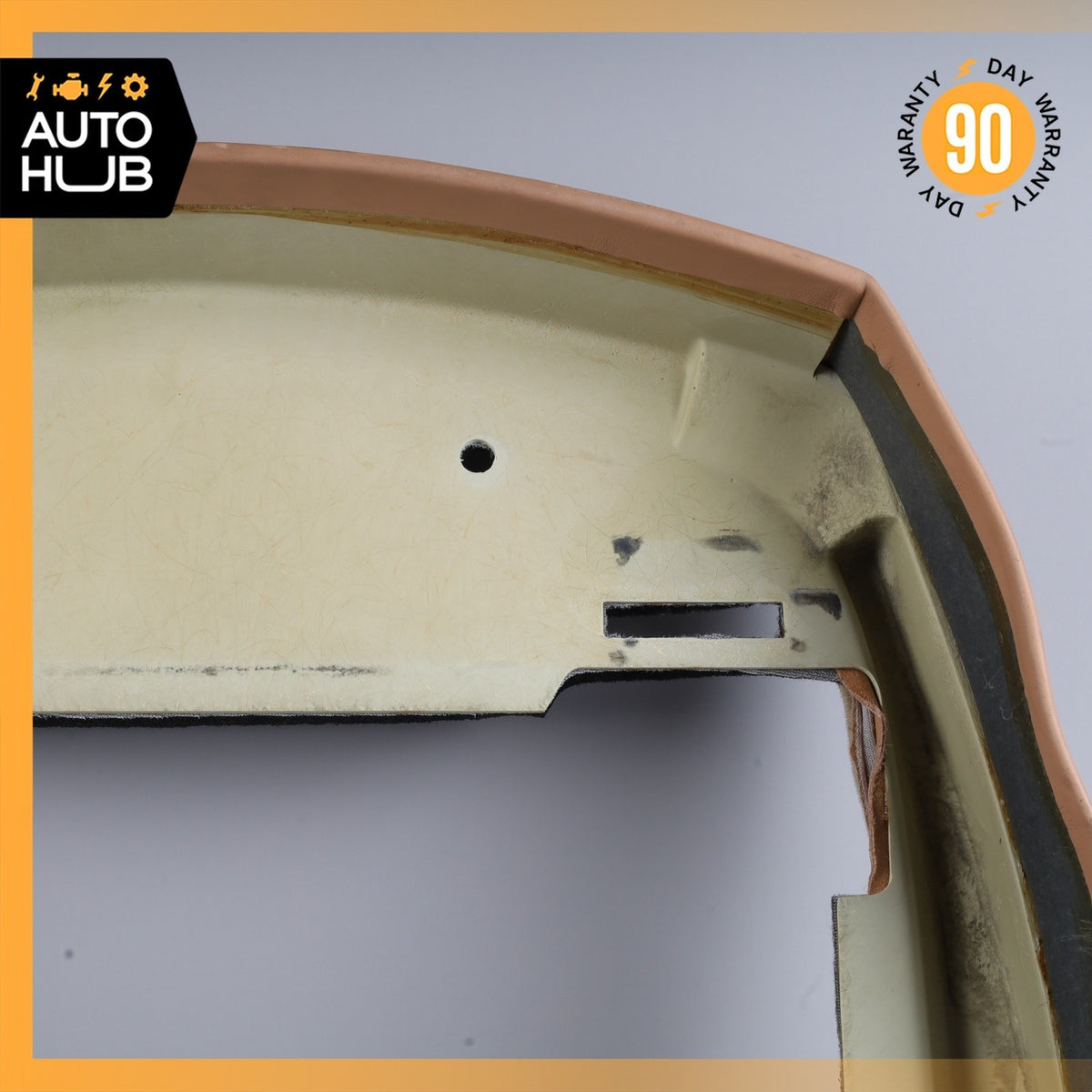 00-02 Bentley Arnage Front Right Lower Bottom Seat Trim Cover Brown OEM 50k - photo 7