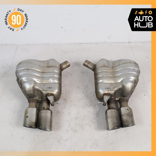 13-17 Audi B8.5 S4 S5 3.0L Exhaust Muffler Mufflers Set 8K0253078CC OEM - photo 1