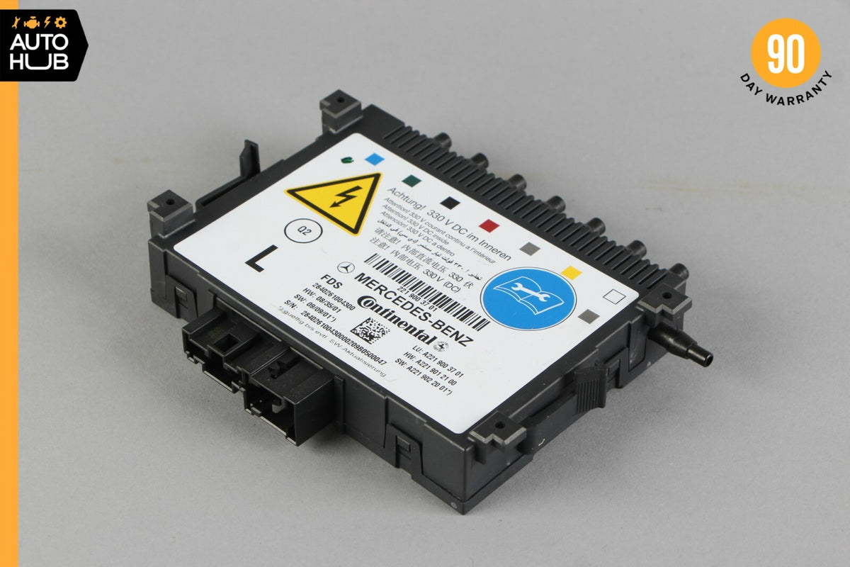 10-13 Mercedes W221 S400 S550 Front Left Seat Dynamic Lumbar Control Module OEM - photo 2