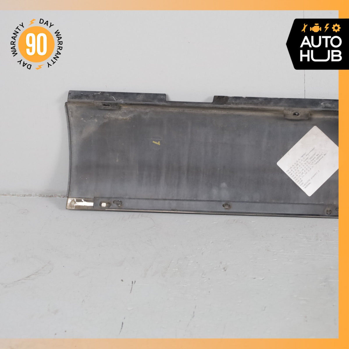 03-10 Bentley Continental GT Coupe Right Side Skirt Rocker Panel OEM - photo 9