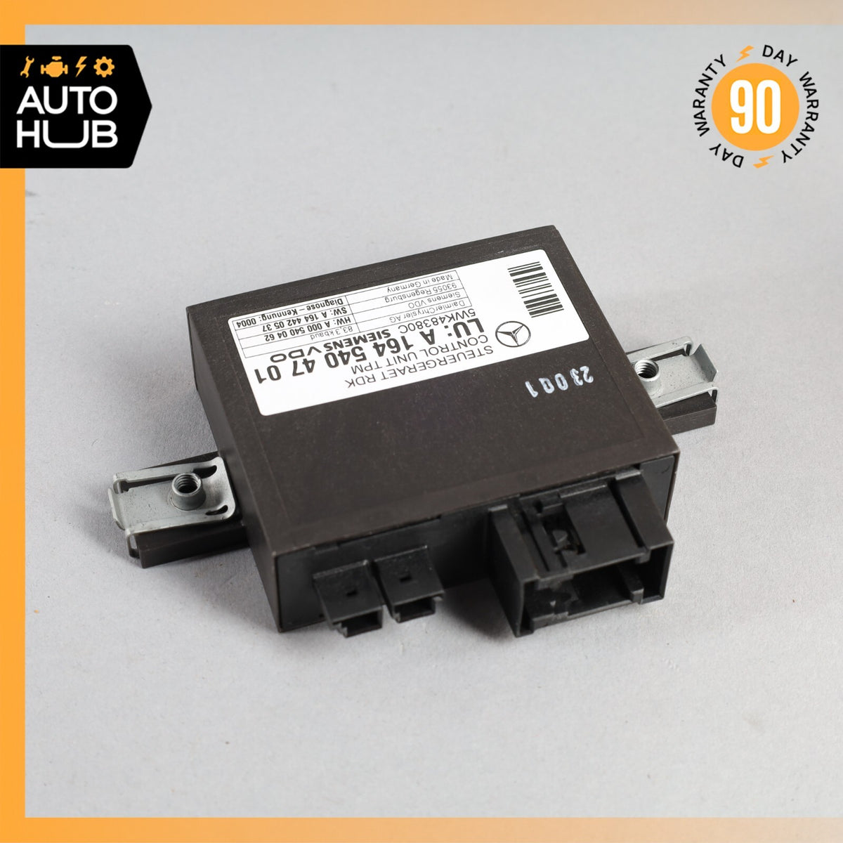 06-13 Mercedes R230 SL550 CL550 R350 TPMS Tire Pressure Control 1645404701 OEM - photo 2