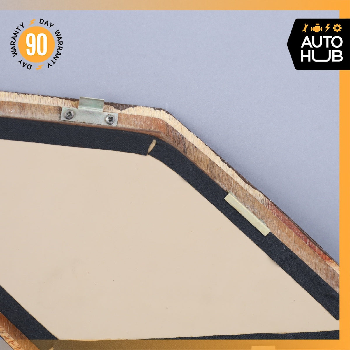 81-98 Rolls Royce Seraph Spirit Rear Right Quarter Vanity Glass Mirror Wood OEM - photo 12