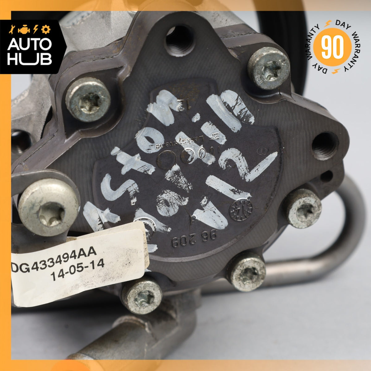 10-15 Aston Martin DB9 Rapide Vanquish Power Steering Pump DG433A696AA OEM - photo 9