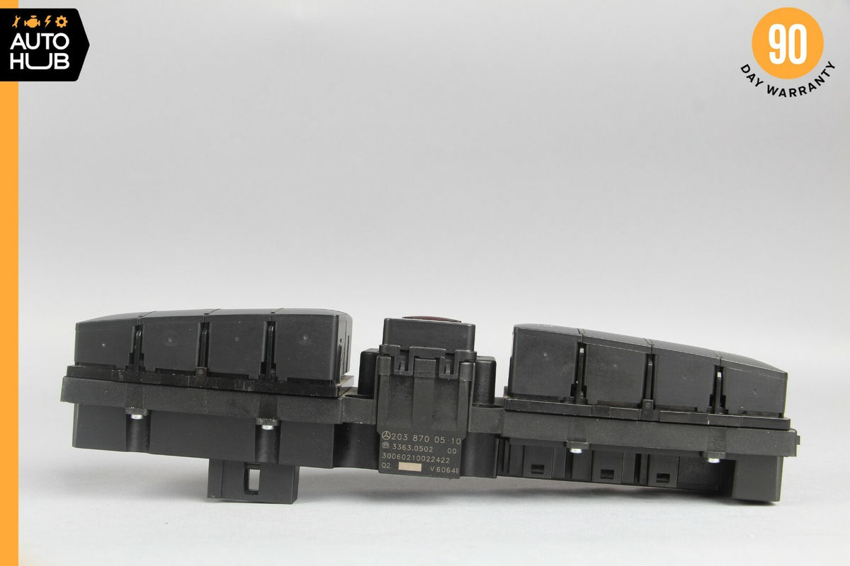 05-09 Mercedes W209 CLK350 CLK500 Center Dashboard Control Switch 2038700510 OEM - photo 10