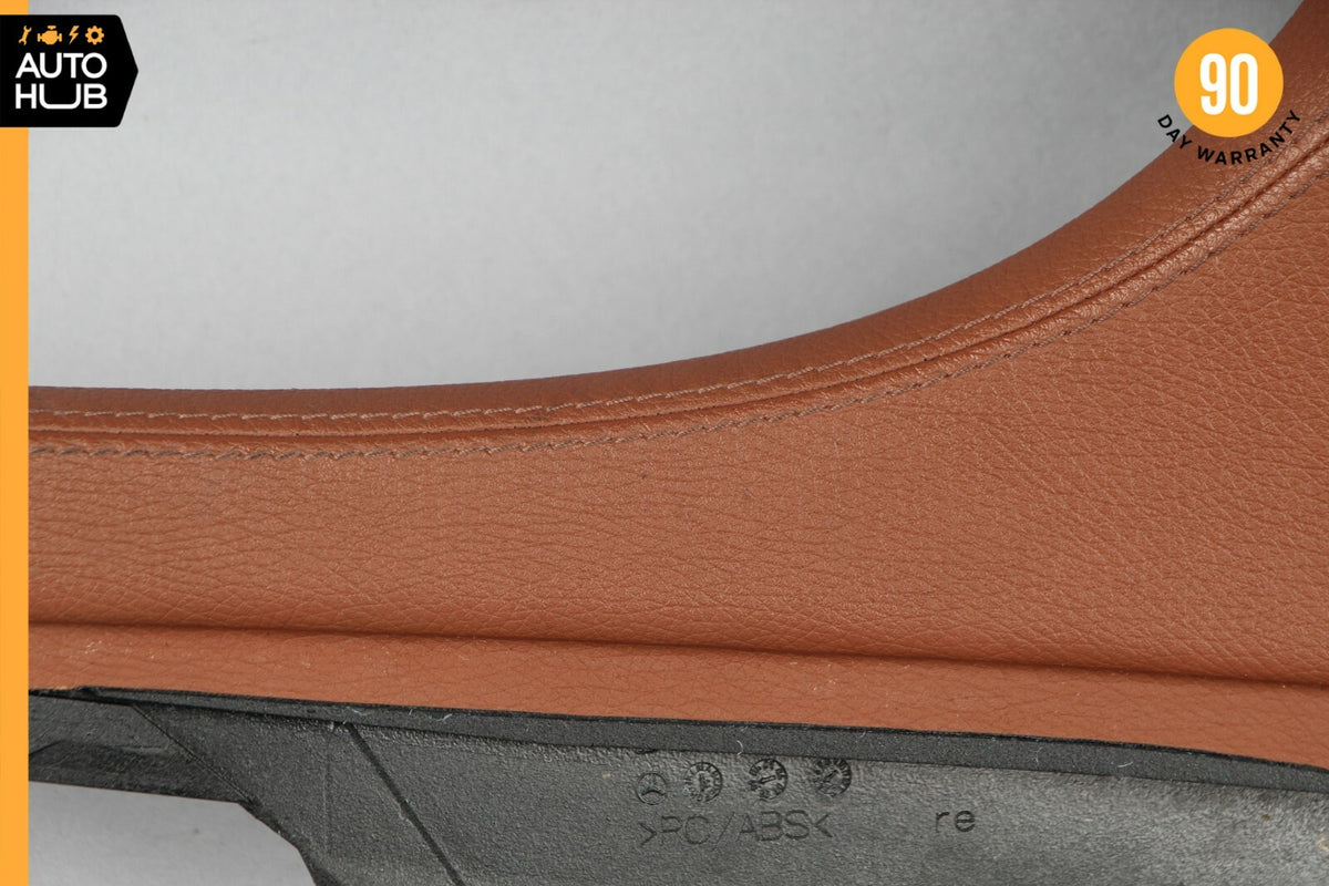 07-14 Mercedes W216 CL550 CL63 Center Console Trim Cover Front Right Red OEM - photo 3