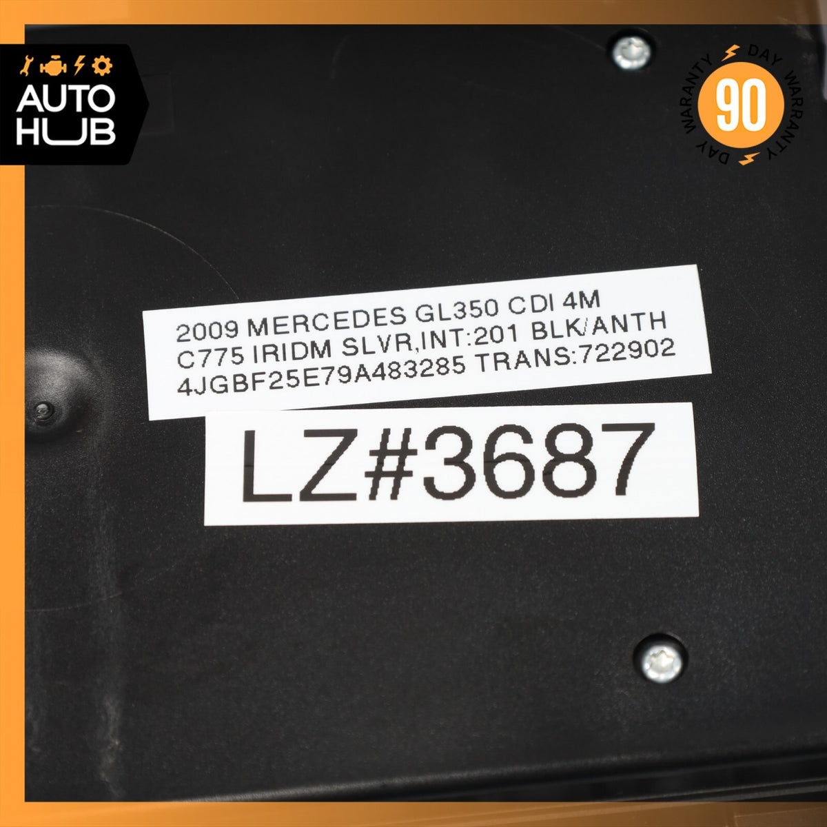 07-12 Mercedes X164 GL350 GL550 Third Seat Row Power Folding Control Module OEM - photo 10