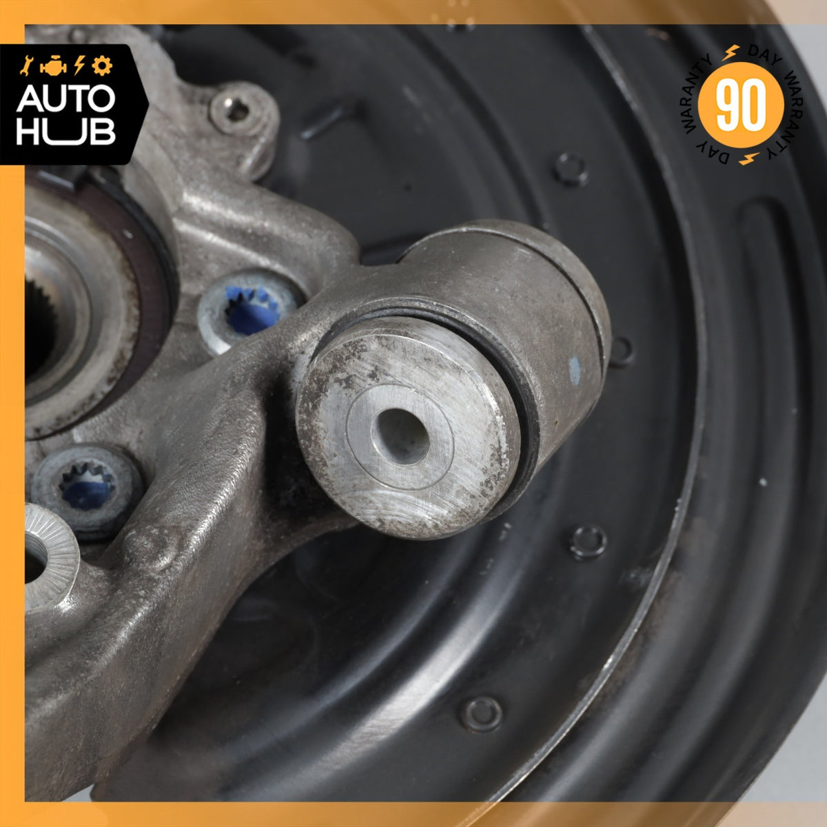 03-13 Bentley Continental GT Rear Left Driver Side Spindle Knuckle Hub OEM 61k - photo 18