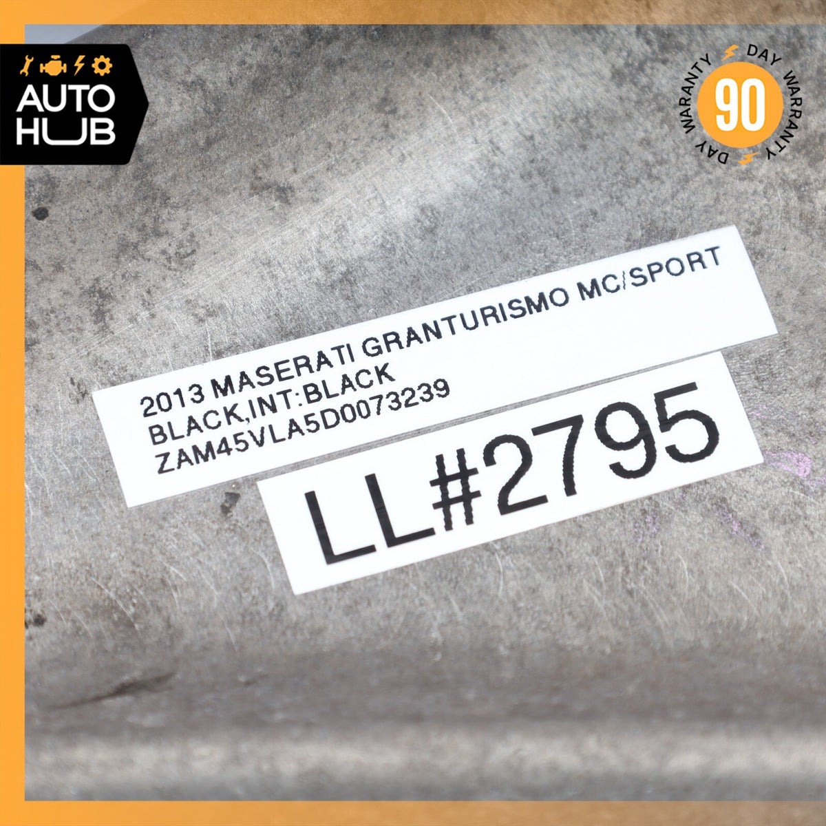 11-19 Maserati GranTurismo S M145 Rear Left Side Top Lower Control Arm OEM - photo 14