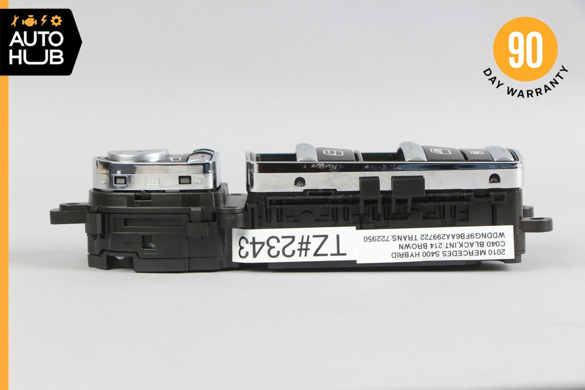 09-13 Mercedes W221 S400 S550 S350 Left Driver Master Window Switch Control OEM - photo 5