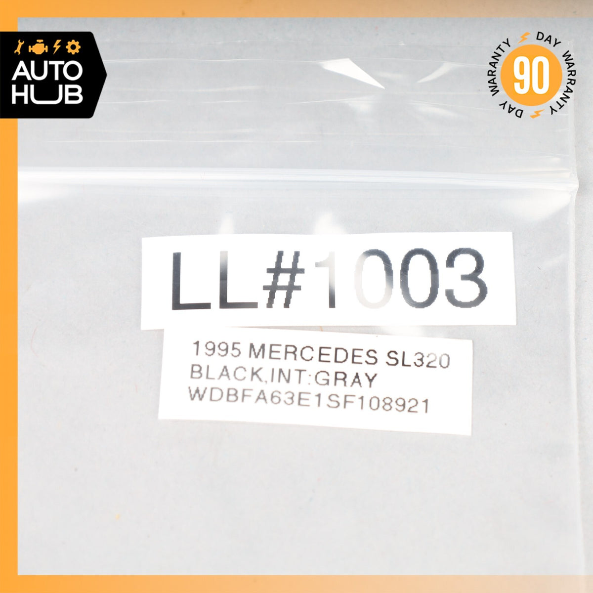 90-95 Mercedes R129 SL320 S500 Hazard Warning Light Switch Button 1408205510 OEM - photo 6
