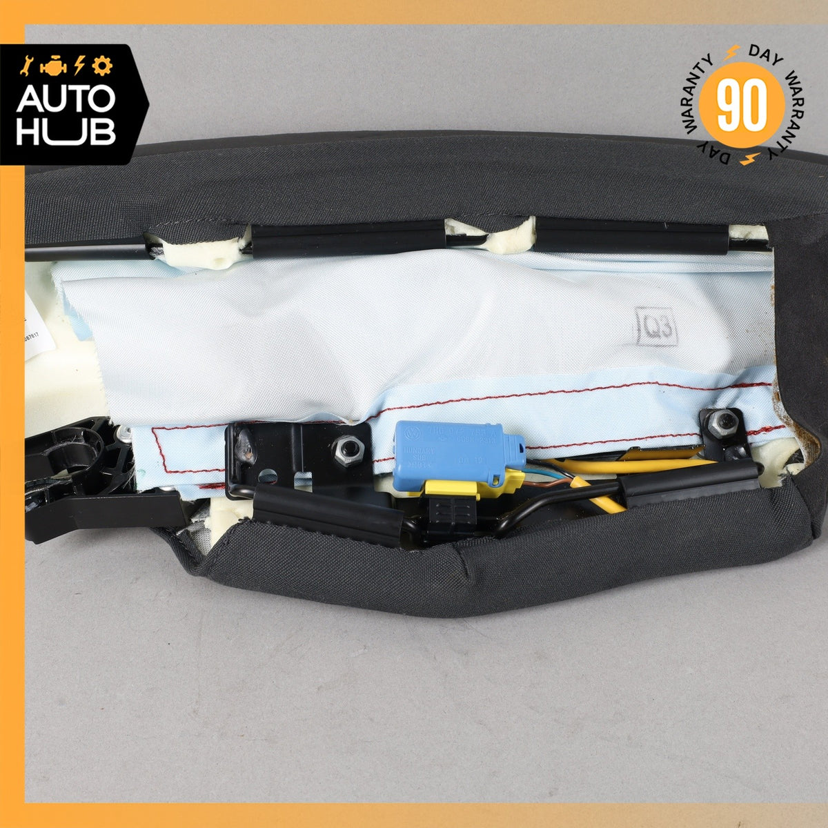 10-16 Porsche Panamera 970 Rear Left Driver Side Seat Airbag Black OEM - photo 13
