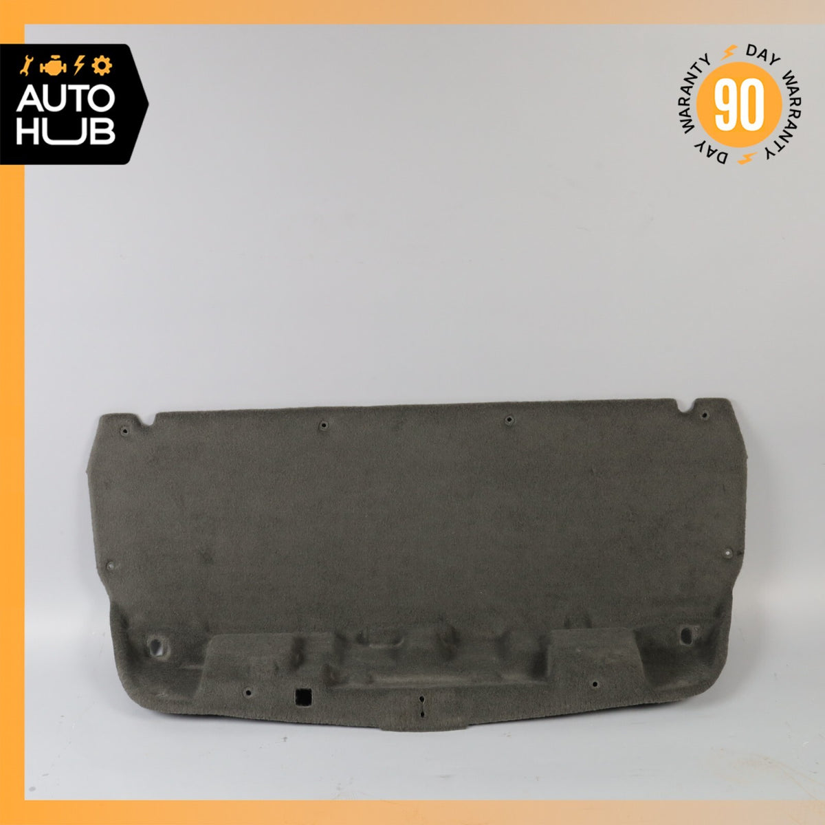 04-09 Cadillac XLR Trunk Deck Lid Liner Carpet Cover 10345682 OEM 51k - photo 2