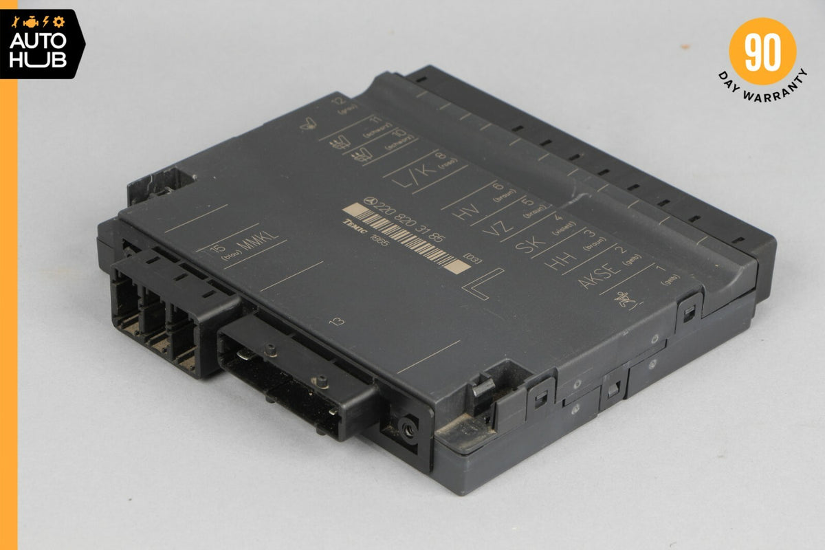 03-06 Mercedes W220 S430 S600 S500 Seat Control Module Front Left 2208203185 OEM - photo 1
