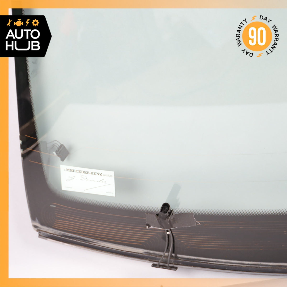 03-04 Mercedes R230 SL55 AMG SL500 Front Windshield Glass Wind Shield OEM - photo 7