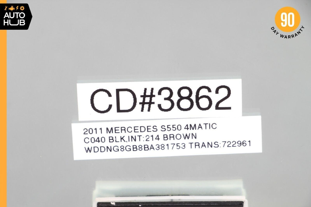 07-13 Mercedes W221 S550 S400 S350 Rear Right Side Door Window Glass OEM - photo 12