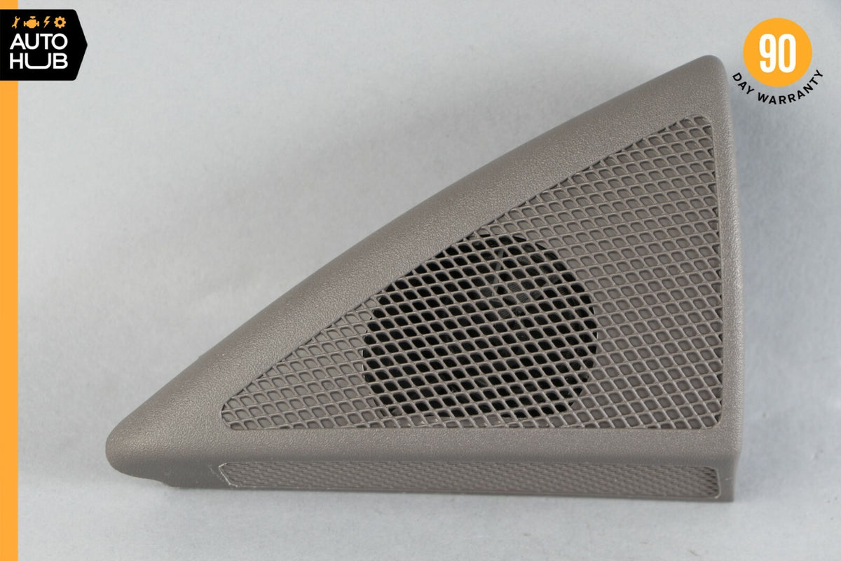 07-09 Mercedes W211 E350 E320 Tweeter Speaker Cover Left Driver Side Grey OEM - photo 1