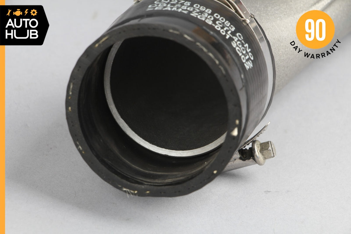 03-12 Mercedes W216 CL600 CL65 AMG Turbocharger Hose Pipe Left 2750980707 OEM - photo 2