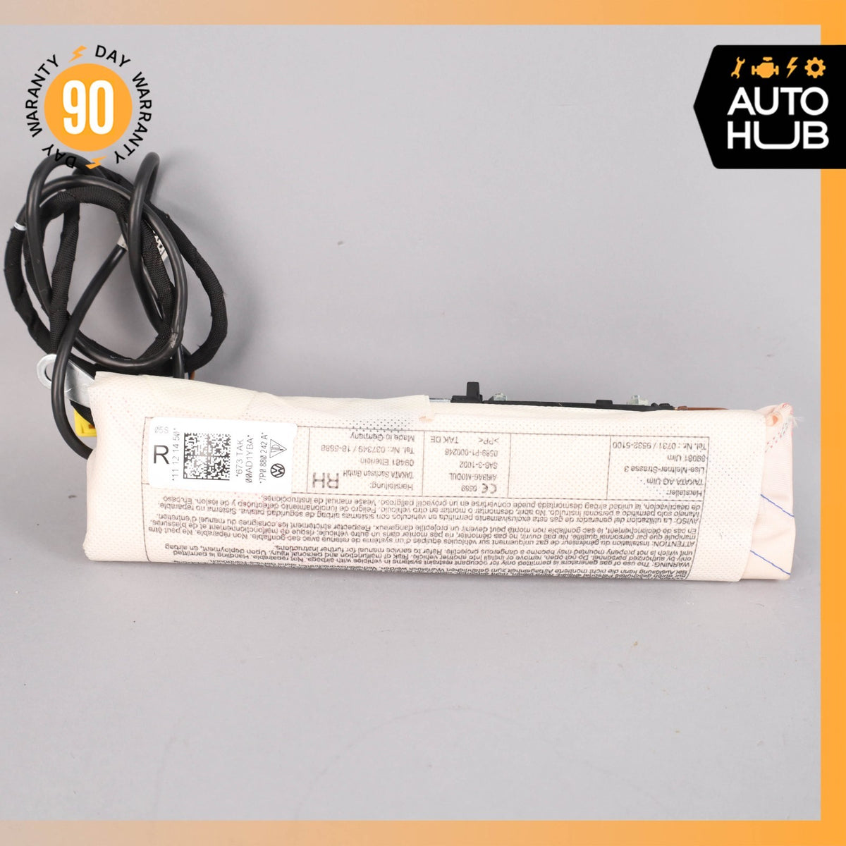 11-18 Porsche Cayenne 958 Front Right Seat Safety Airbag SRS 7P0880242A OEM - photo 10
