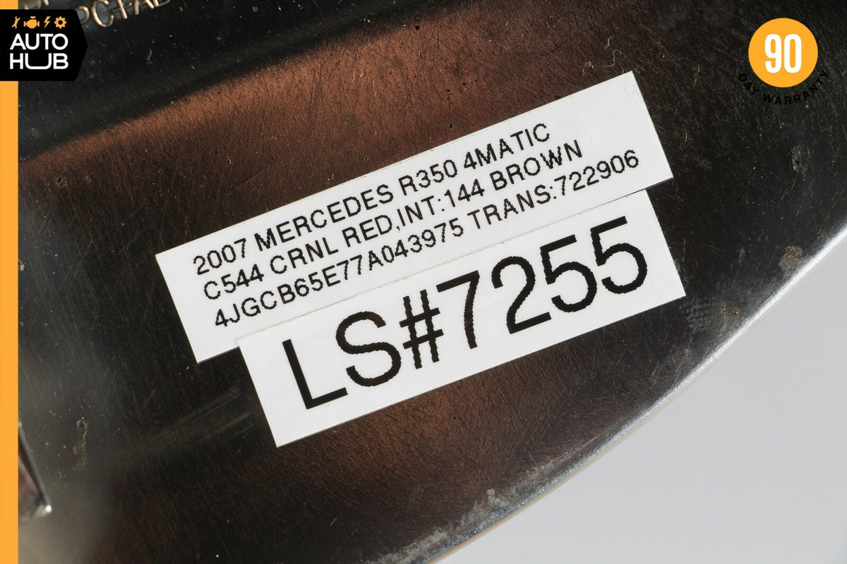 06-09 Mercedes W251 R350 R320 R500 Right Passenger Side Center Console Trim OEM - photo 12