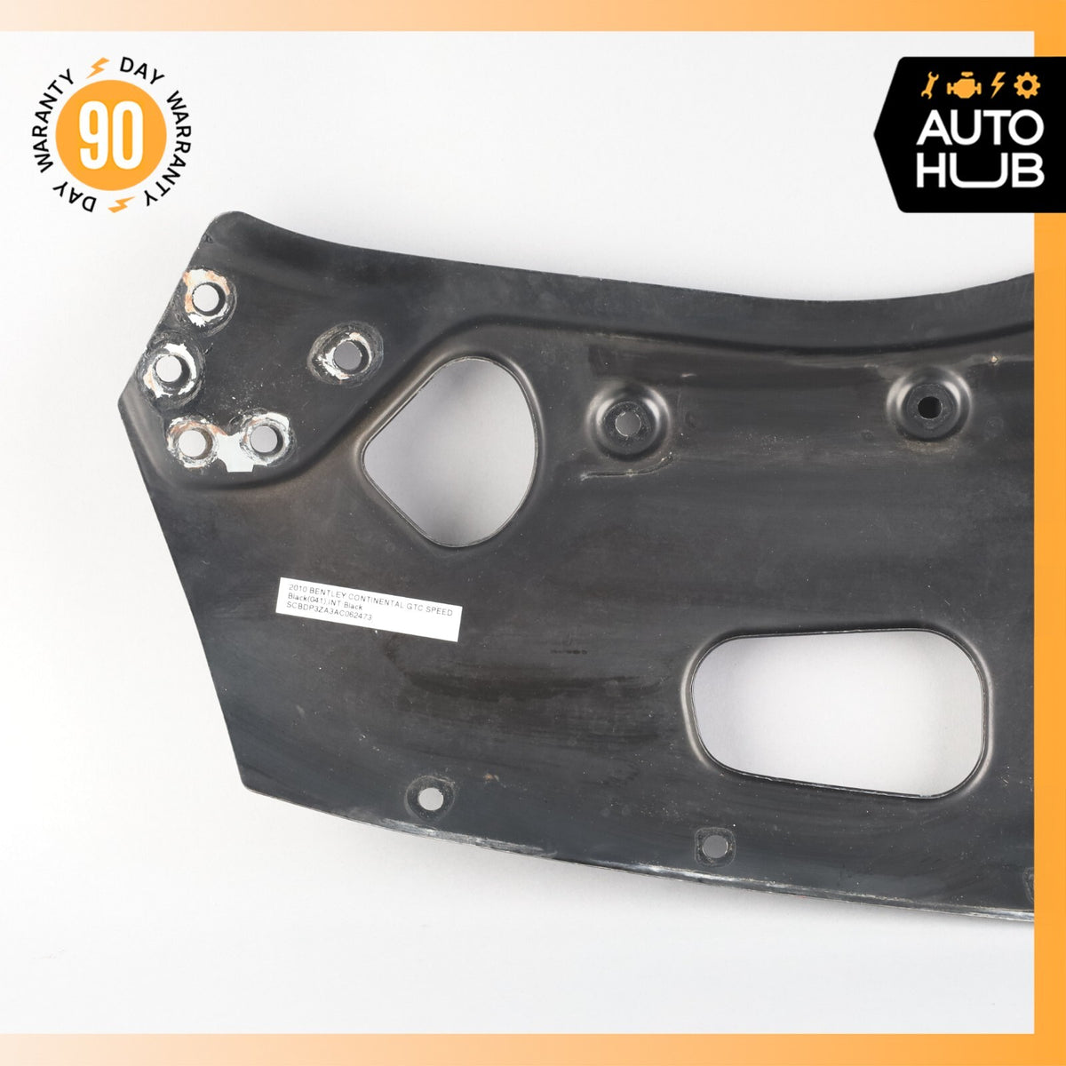 03-13 Bentley Continental GTC Speed Front Radiator Support Mount Panel OEM 83k - photo 9