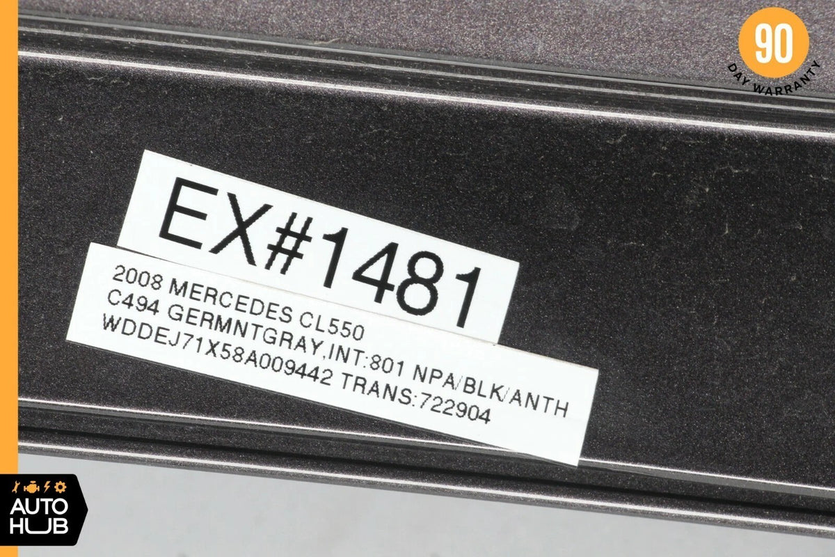 07-10 Mercedes W216 CL550 CL63 AMG Trunk Lid Panel Assembly Gray OEM - photo 12