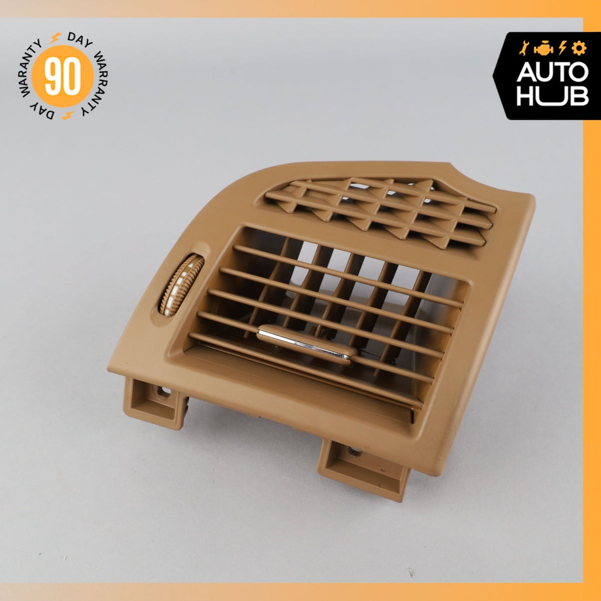 07-14 Mercedes W221 S550 CL550 Dashboard Dash AC A/C Air Vent Right Brown OEM - photo 1